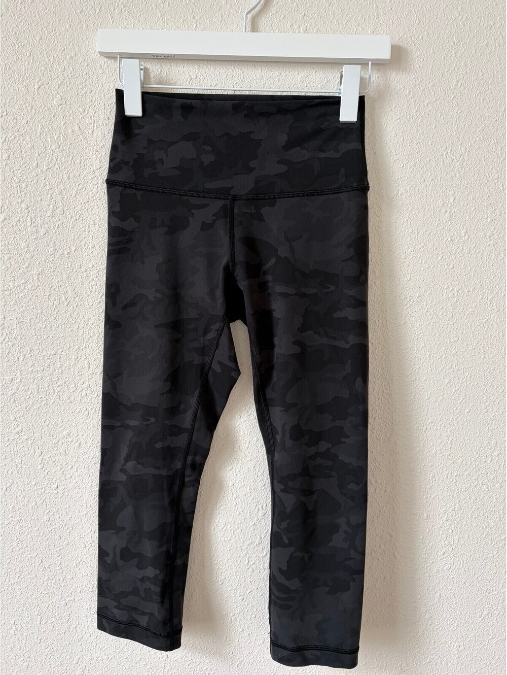 Lululemon Wunder Under Crop Hi Rise Full On Luon 21" Inseam Incognito Camo 6